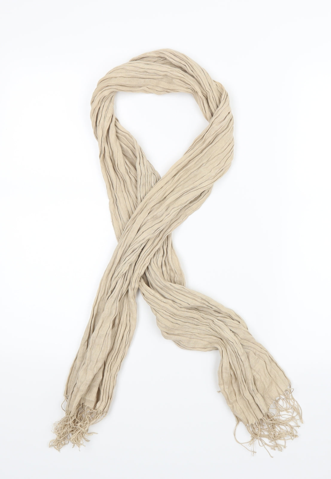 Preworn Womens Beige Scarf