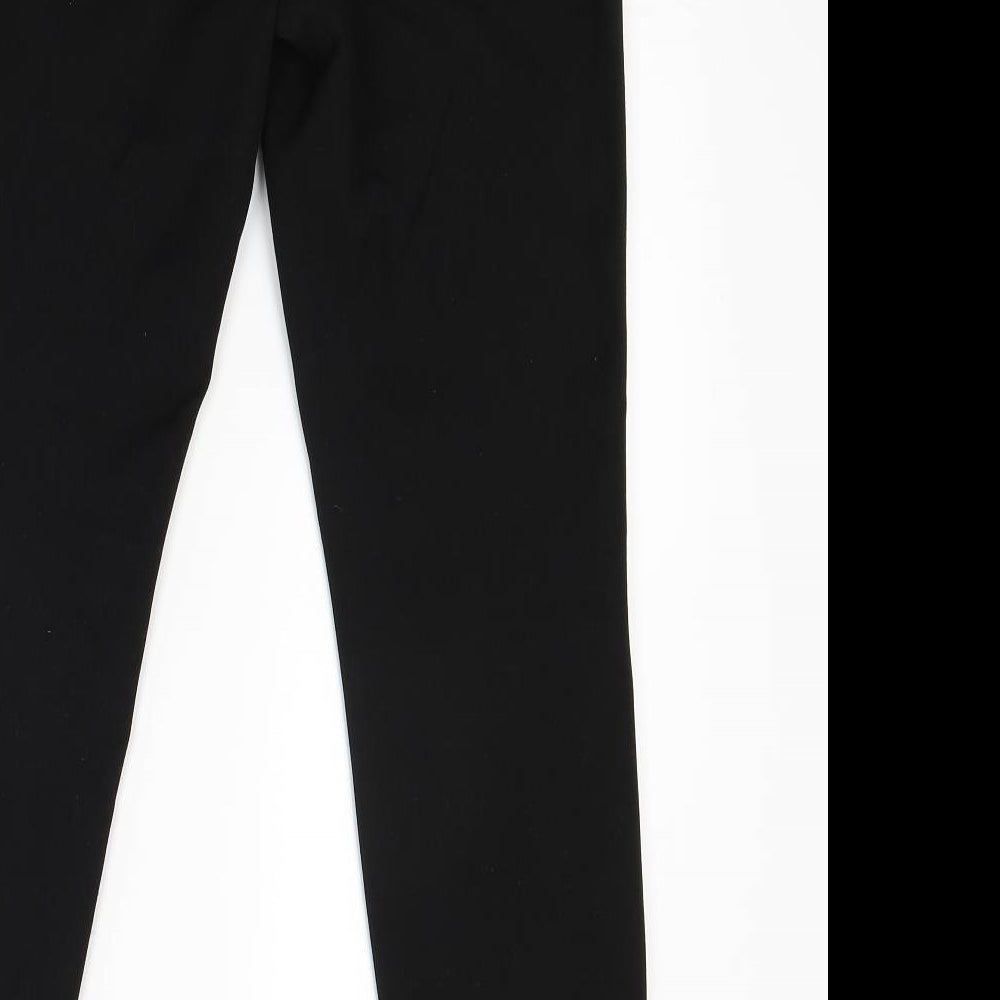 H&M Womens Black Trousers Size 8 L27 in