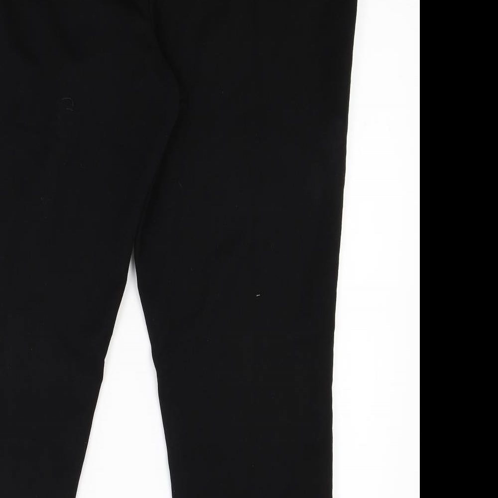 Very Womens Black Trousers Size 14 L25 in
