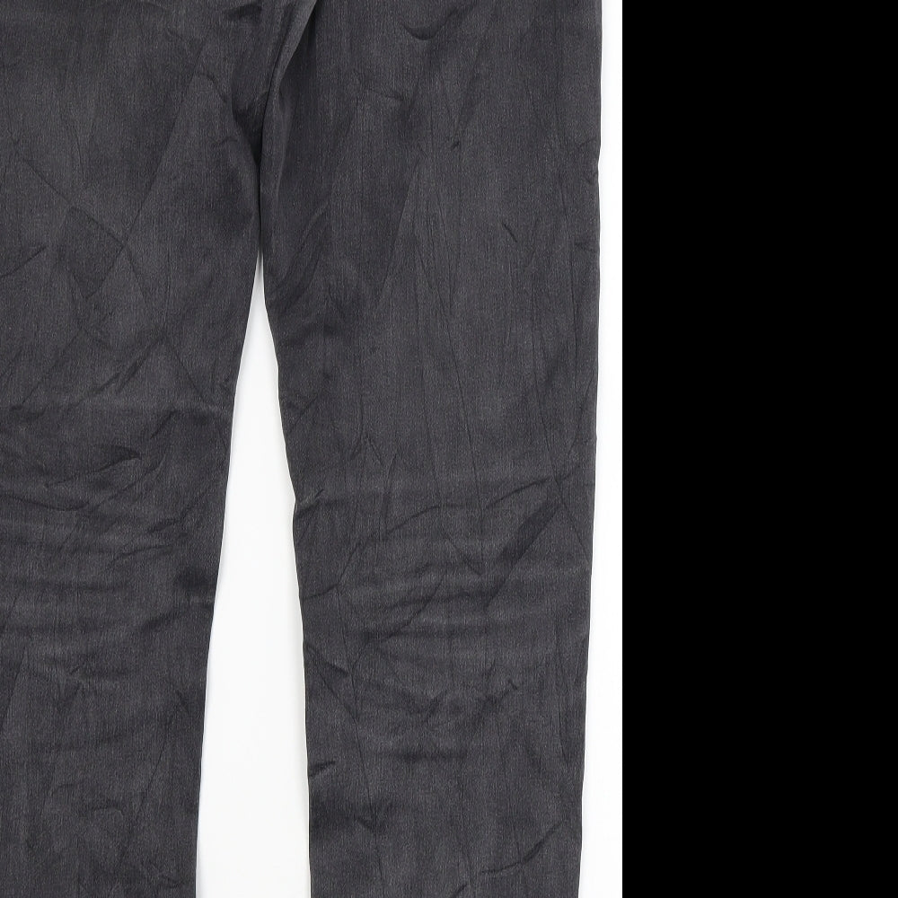 Yazz Collection Womens Grey Denim Straight Jeans Size 33 in L30 in