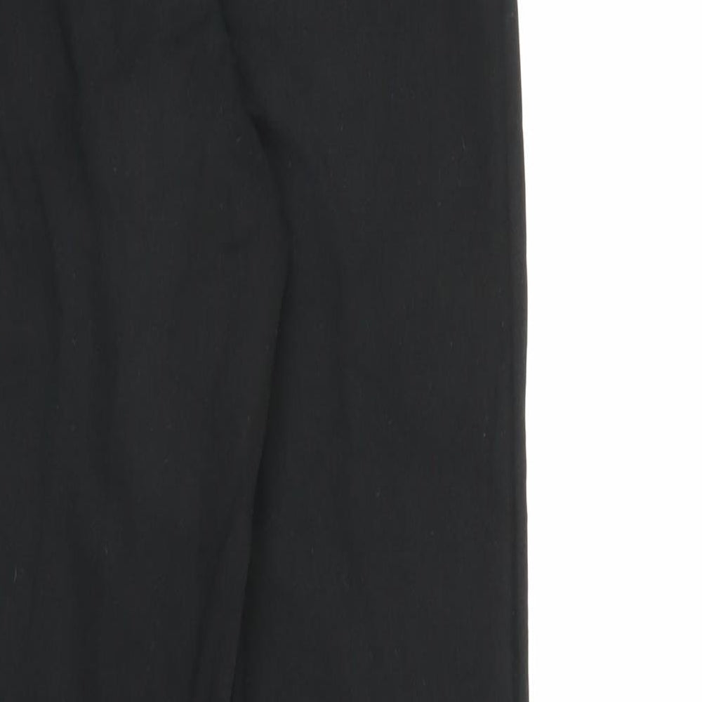 H&M Womens Black Carrot Trousers Size 8 L26 in
