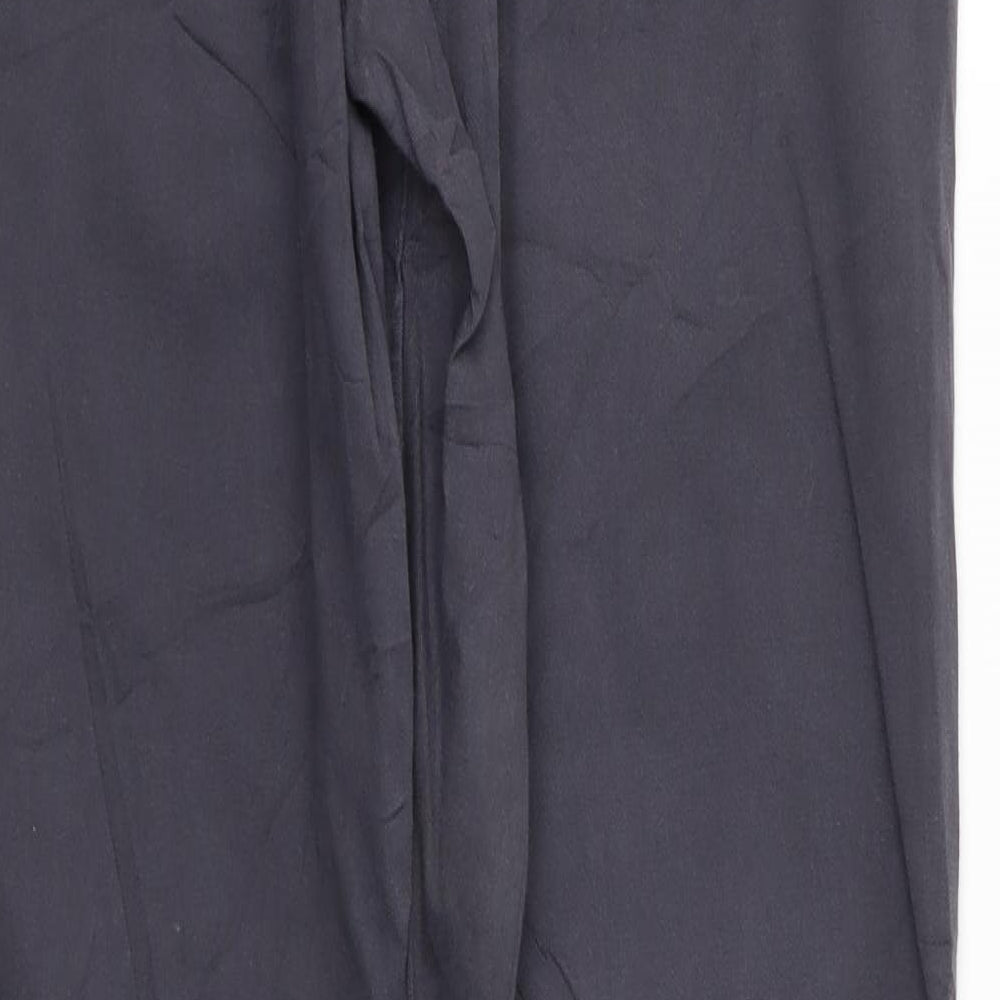 Blue Motion Womens Grey Straight Jeans Size 12 L31 in