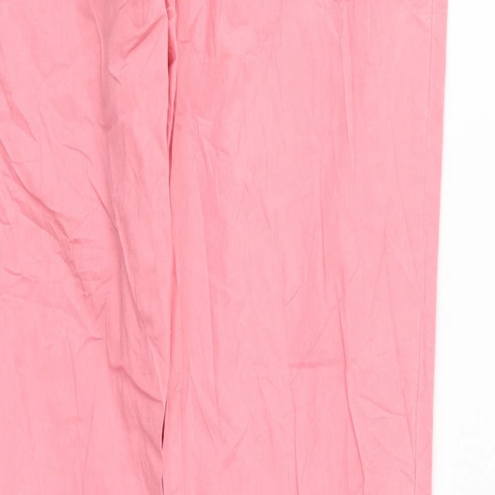 ldc by espirit Womens Pink Chino Trousers Size 4 L29 in