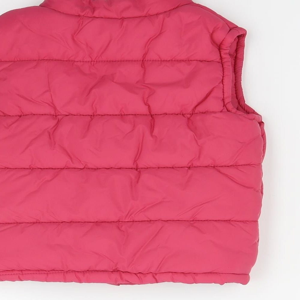 mamas & papas Girls Pink Jacket Size 2 Years