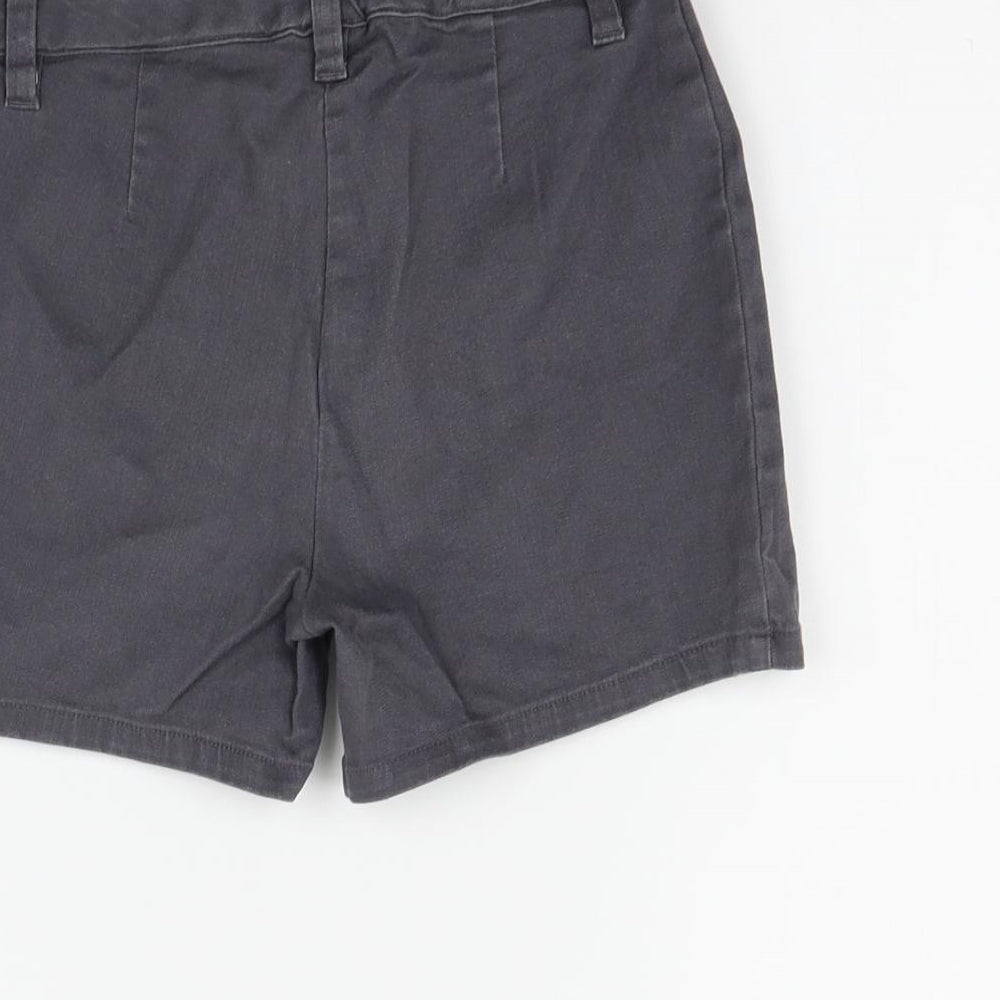 NEXT Girls Grey Cut-Off Shorts Size 10 Years