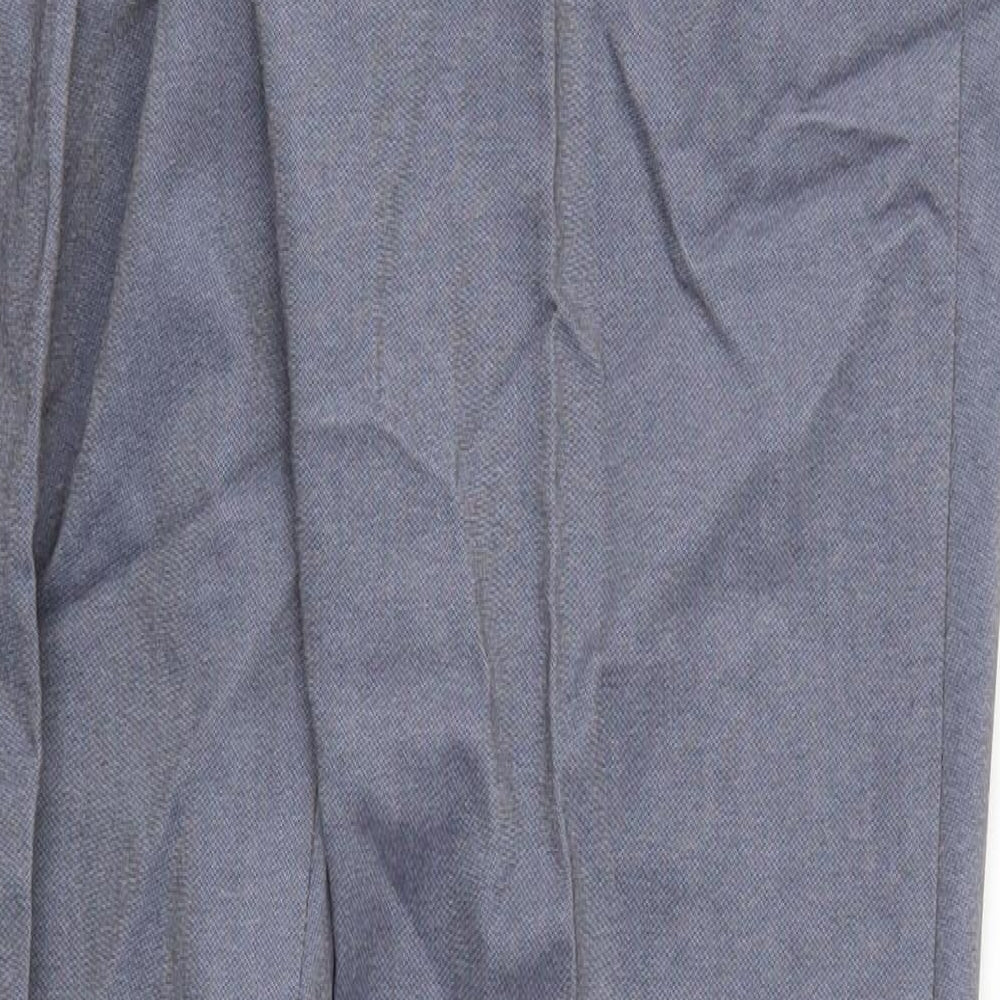 MG Meg Womens Blue Trousers Size 8 L27.5 in