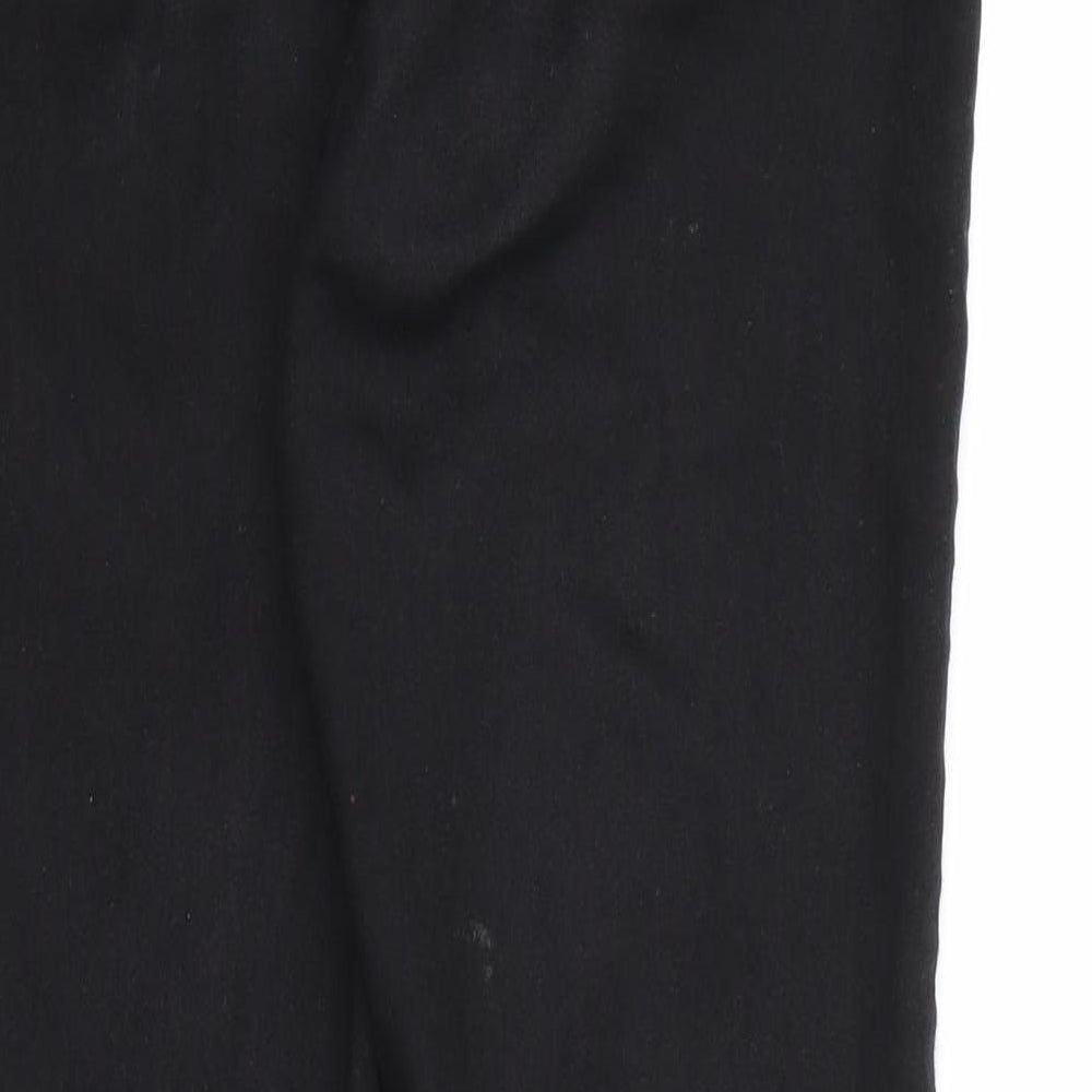 Boohoo Womens Black Denim Skinny Jeans Size 6 L26 in