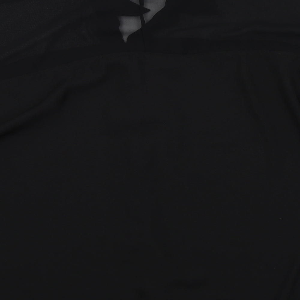 ASOS Womens Black Basic Blouse Size 8