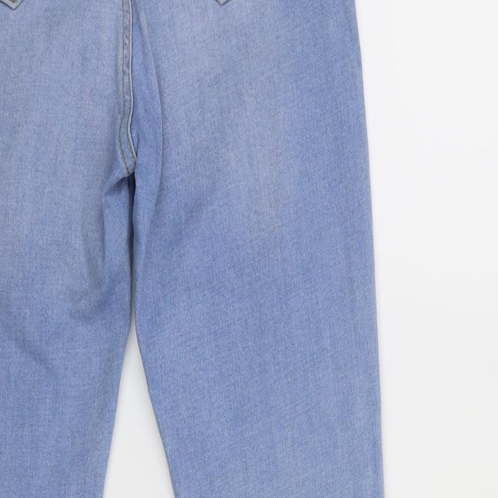 Denim & Co. Womens Blue Denim Skinny Jeans Size 8 L27 in