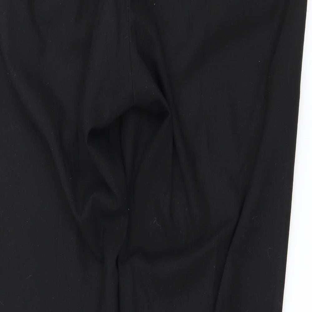 H&M Womens Black Trousers Size 30 in L28 in