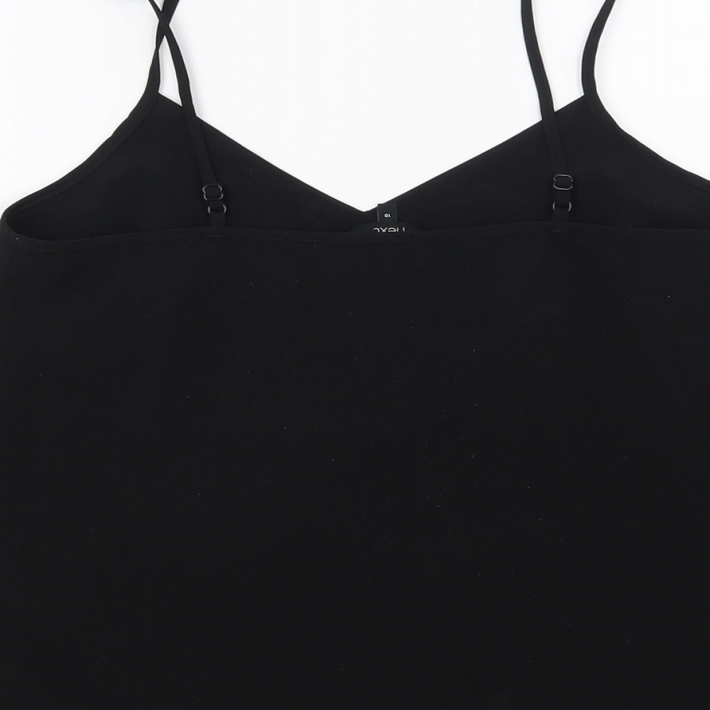 NEXT Womens Black Basic Blouse Size 10