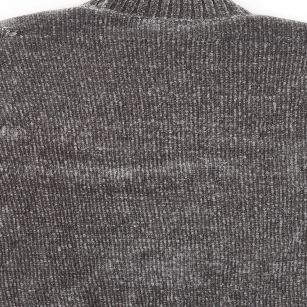 Divided Womens Grey Pullover Jumper Size L