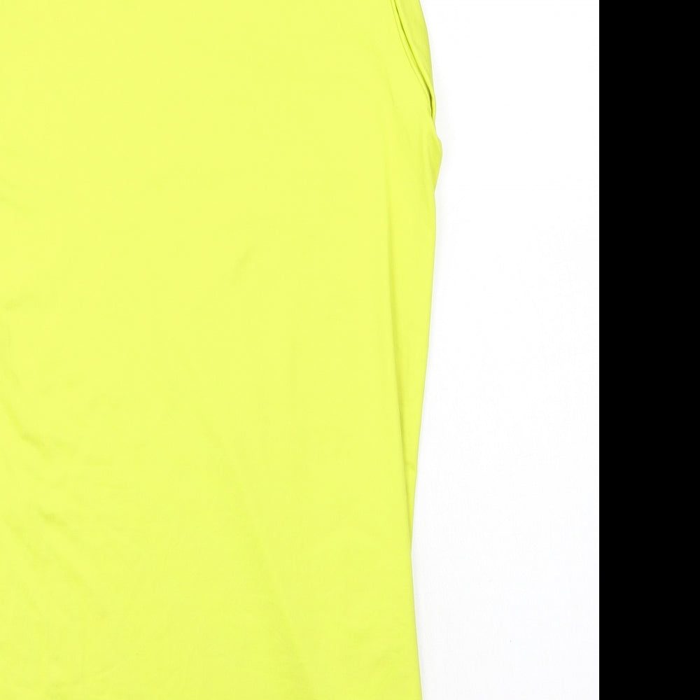 Miss Selfridge Womens Yellow Mini Size 6