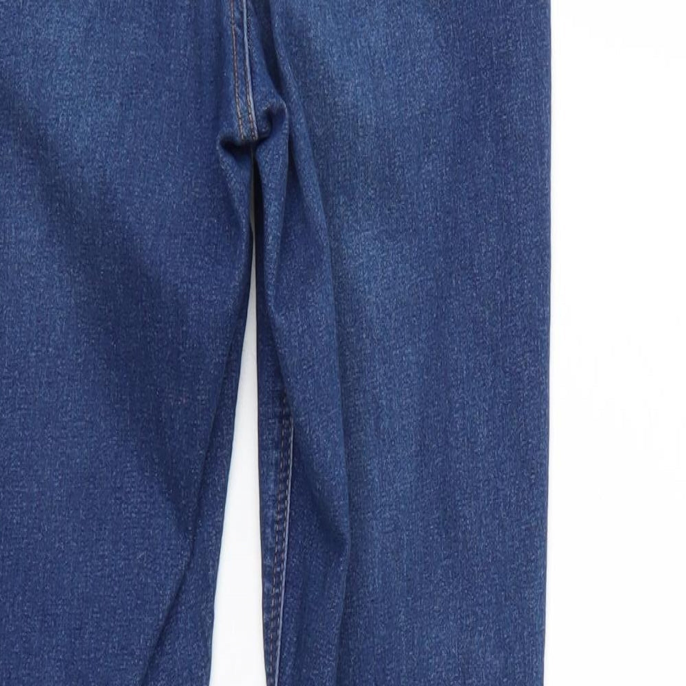 Top Shop Mens Blue Denim Skinny Jeans Size 28 L30 in
