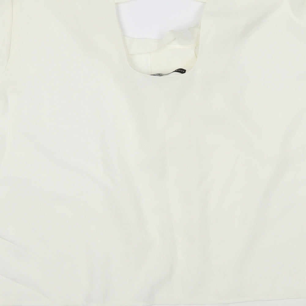 Atmosphere Womens Ivory Basic Blouse Size 18