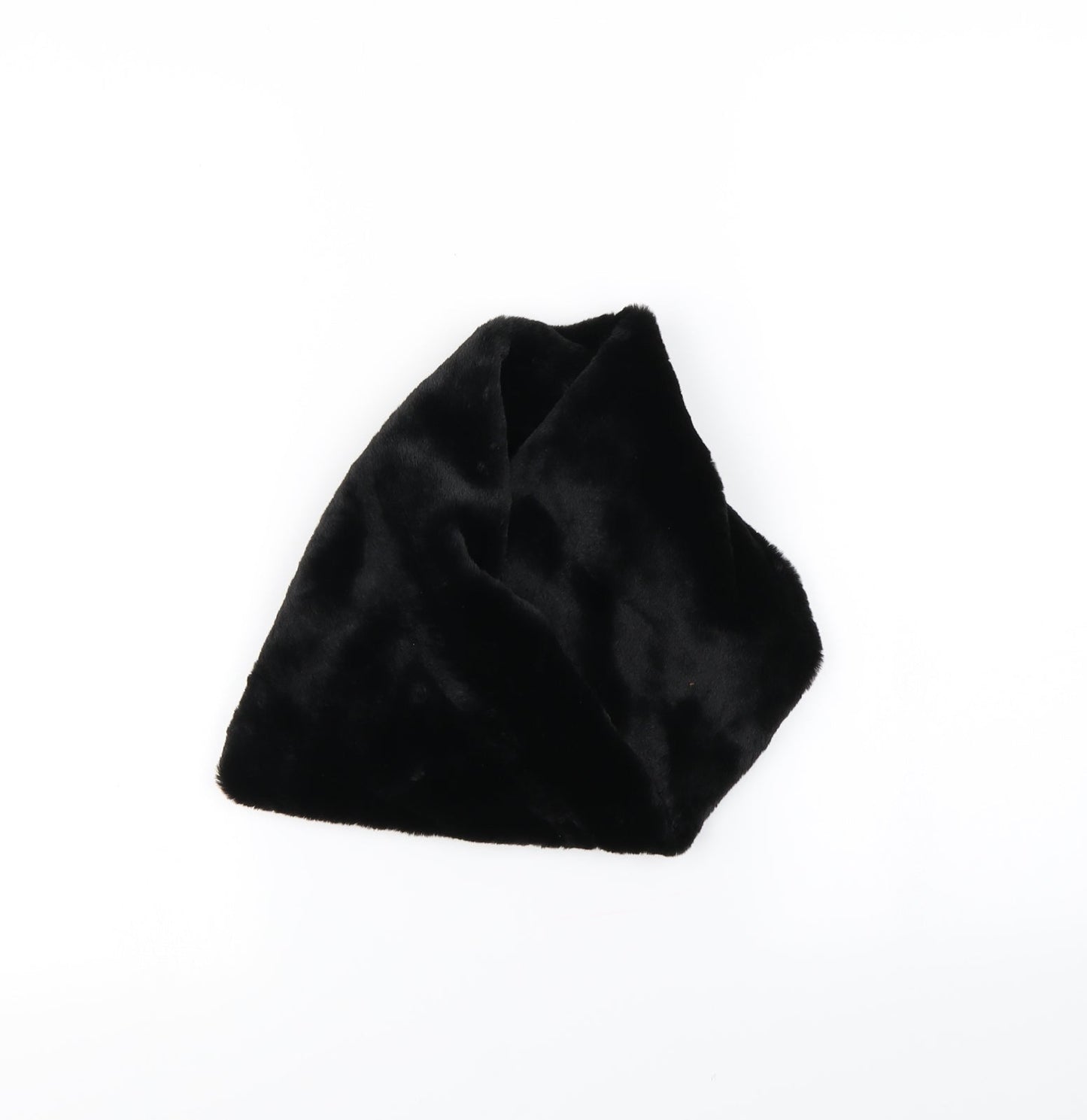 Preworn Womens Black Scarf