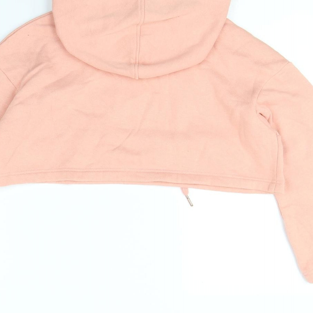 South Beach Womens Pink Pullover Hoodie Size 8