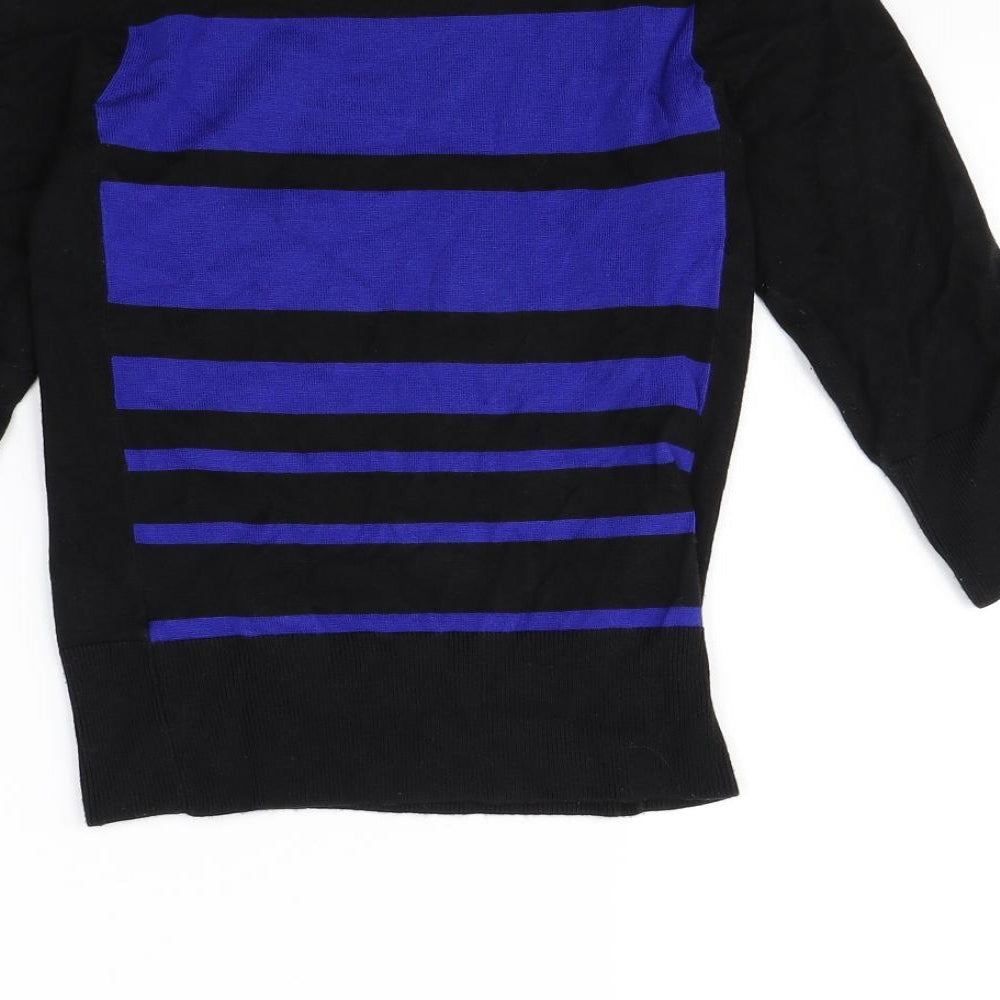 Principles Womens Black Pullover Jumper Size 6