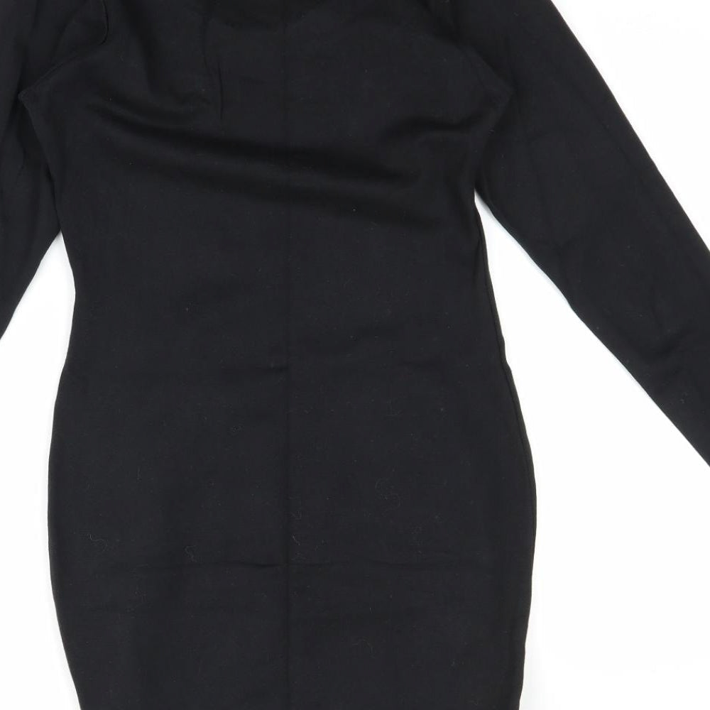 Anne Brooks Womens Black Pencil Dress Size S