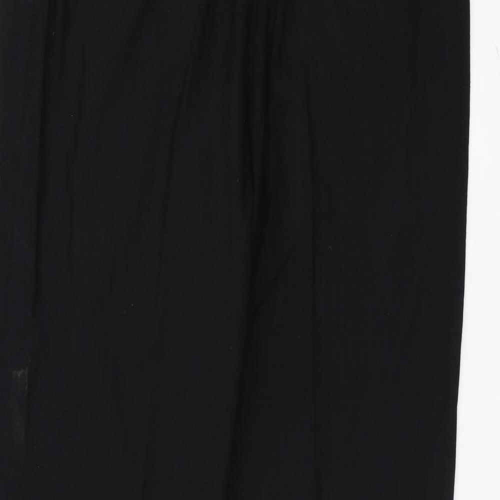 Armando Womens Black Trousers Size 36 L30 in