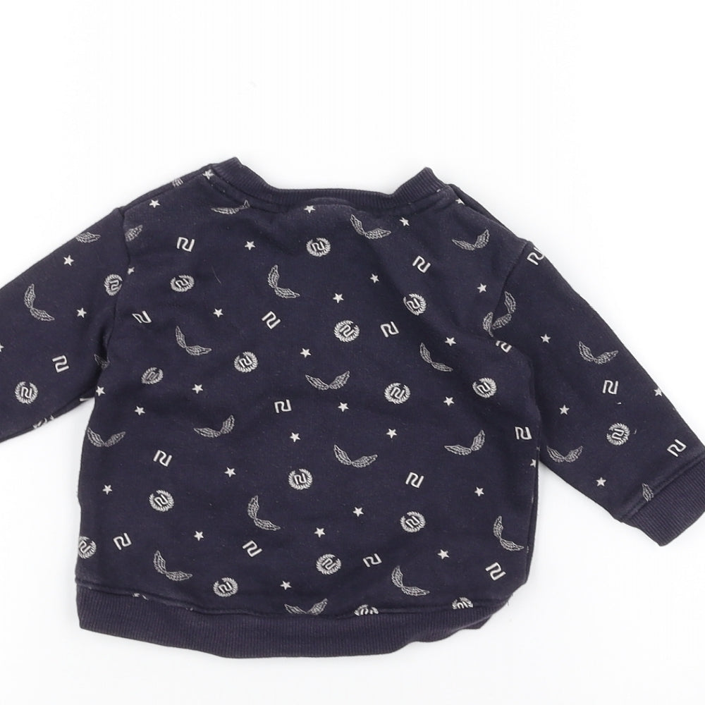 River Island Blue Pullover Jumper Size 0-3 Months