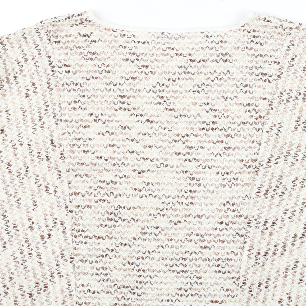 NEXT Womens White Pullover Jumper Size 10