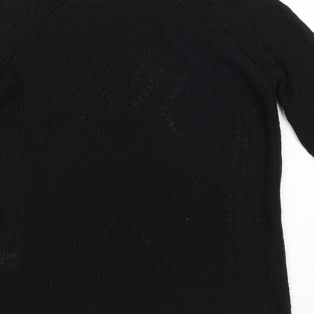 Primark Womens Black Pullover Jumper Size 6