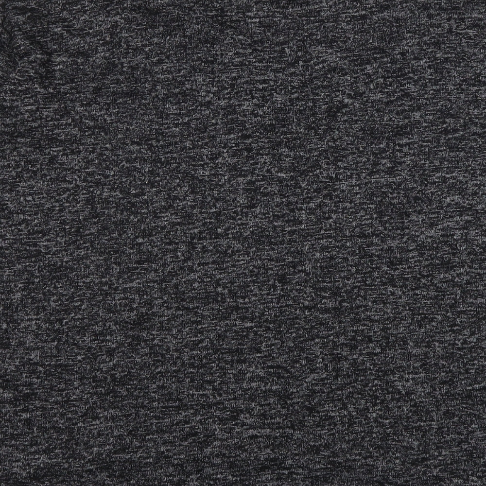 New Look Womens Black Basic T-Shirt Size XS - Cut Out Neckline