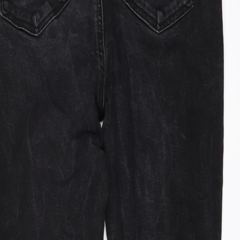 Very Womens Black Denim Skinny Jeans Size 12 L27 in
