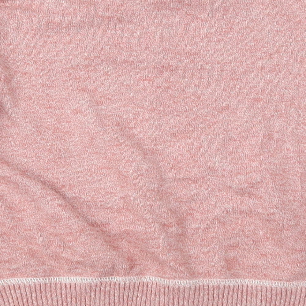 NEXT Girls Pink Pullover Sweatshirt Size 7 Years