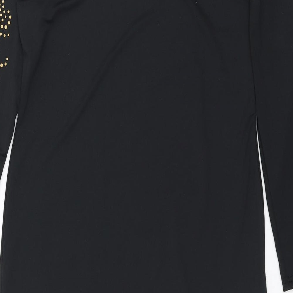 DiCloud Womens Black Shift Size M - Sleeve detail