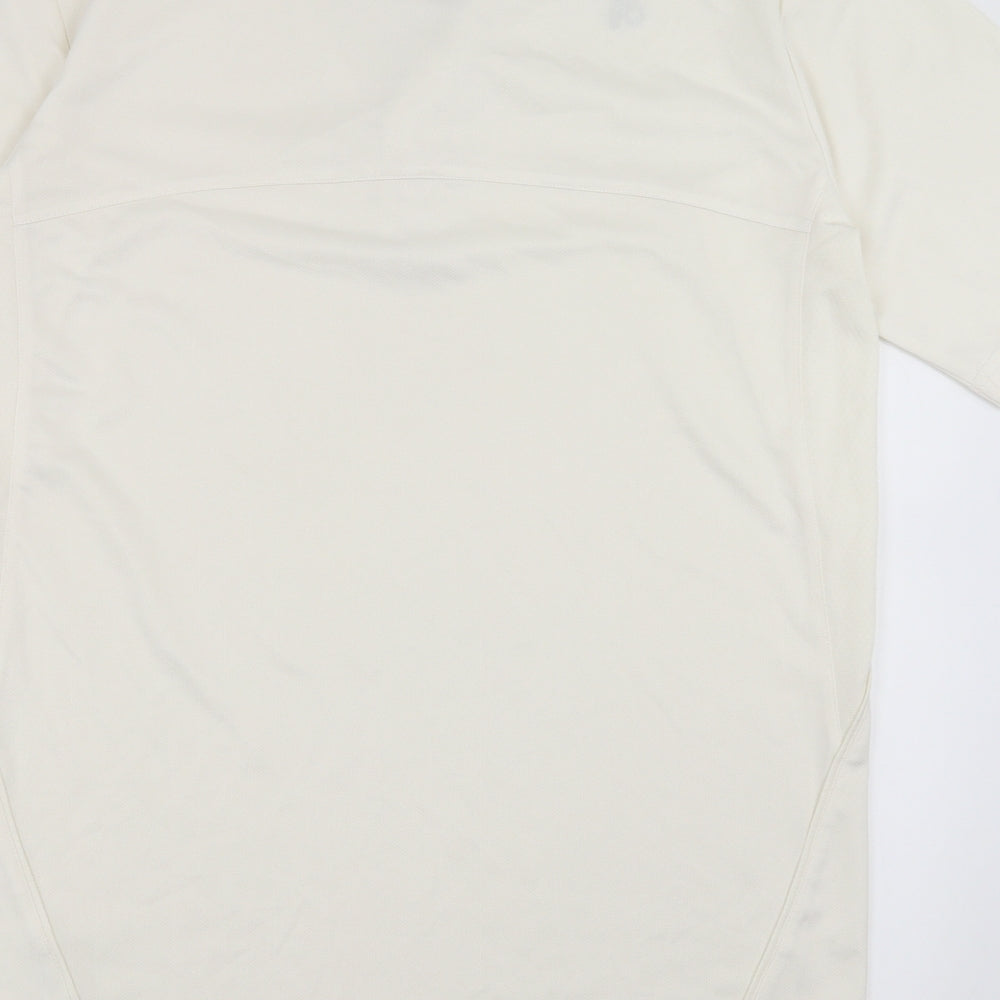 kookaburra Mens Ivory Polo Size S