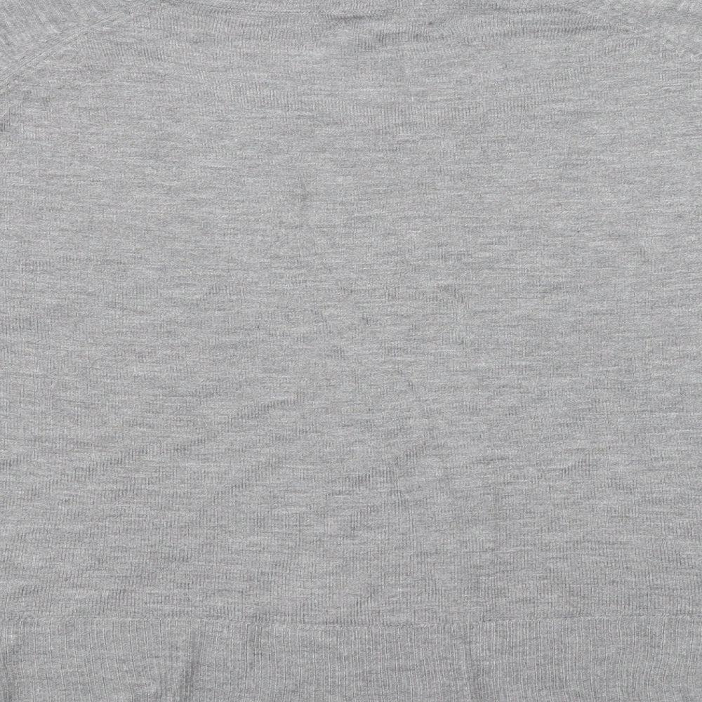 Zara Womens Grey Pullover Jumper Size M