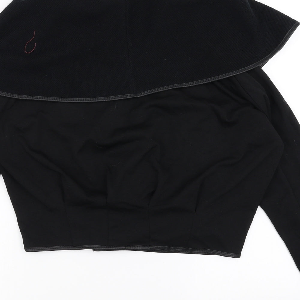 B. Copine Womens Black Cardigan Jumper Size M