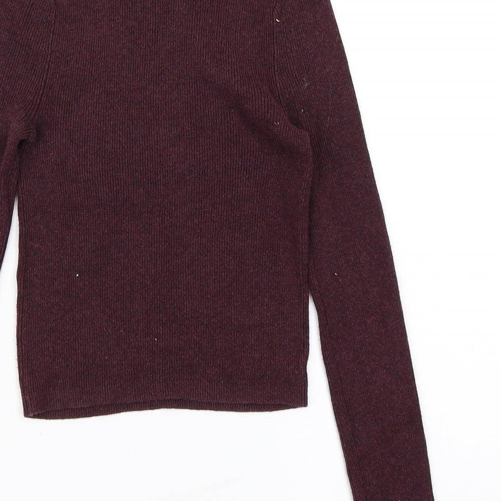 915 Generation Girls Purple Pullover Jumper Size 10-11 Years