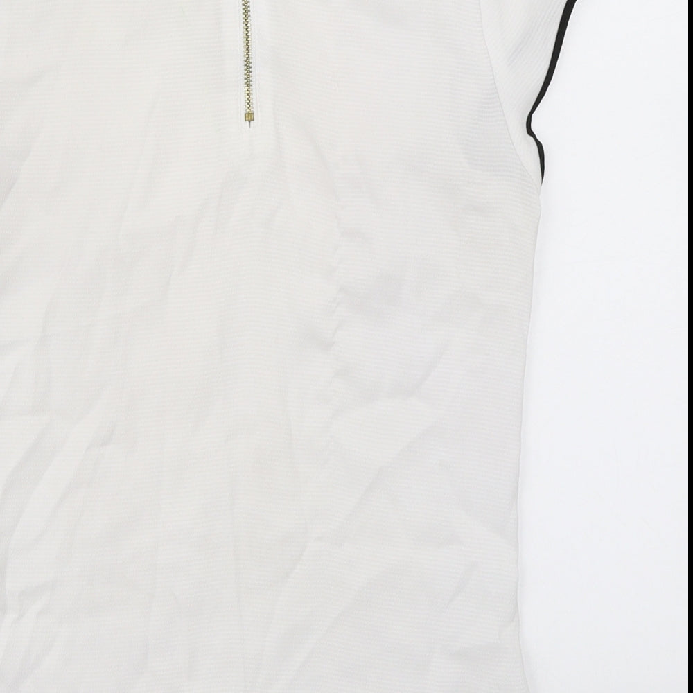 H&M Womens White Basic Blouse Size 4
