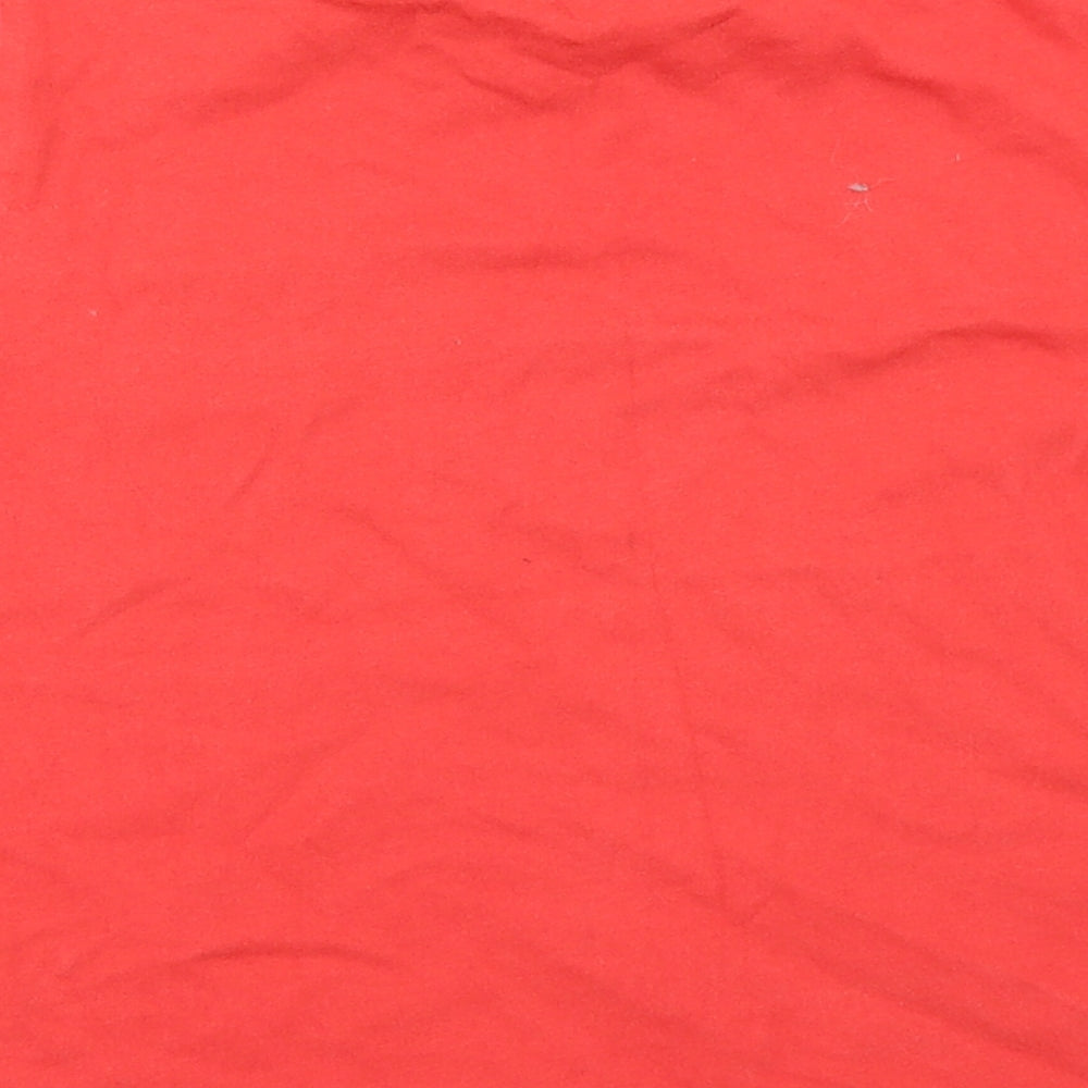 Next Boys Red Basic T-Shirt Size 5 Years