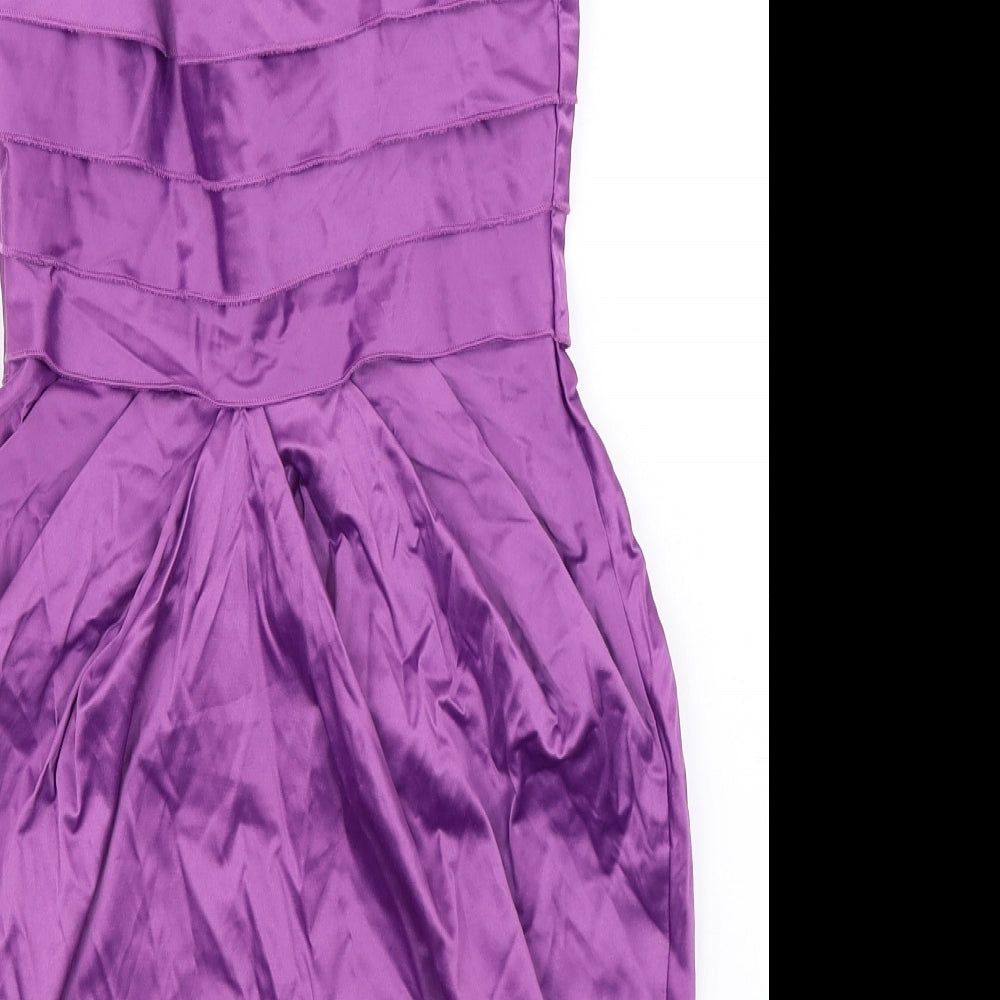 Rare Womens Purple Bodycon Size 10