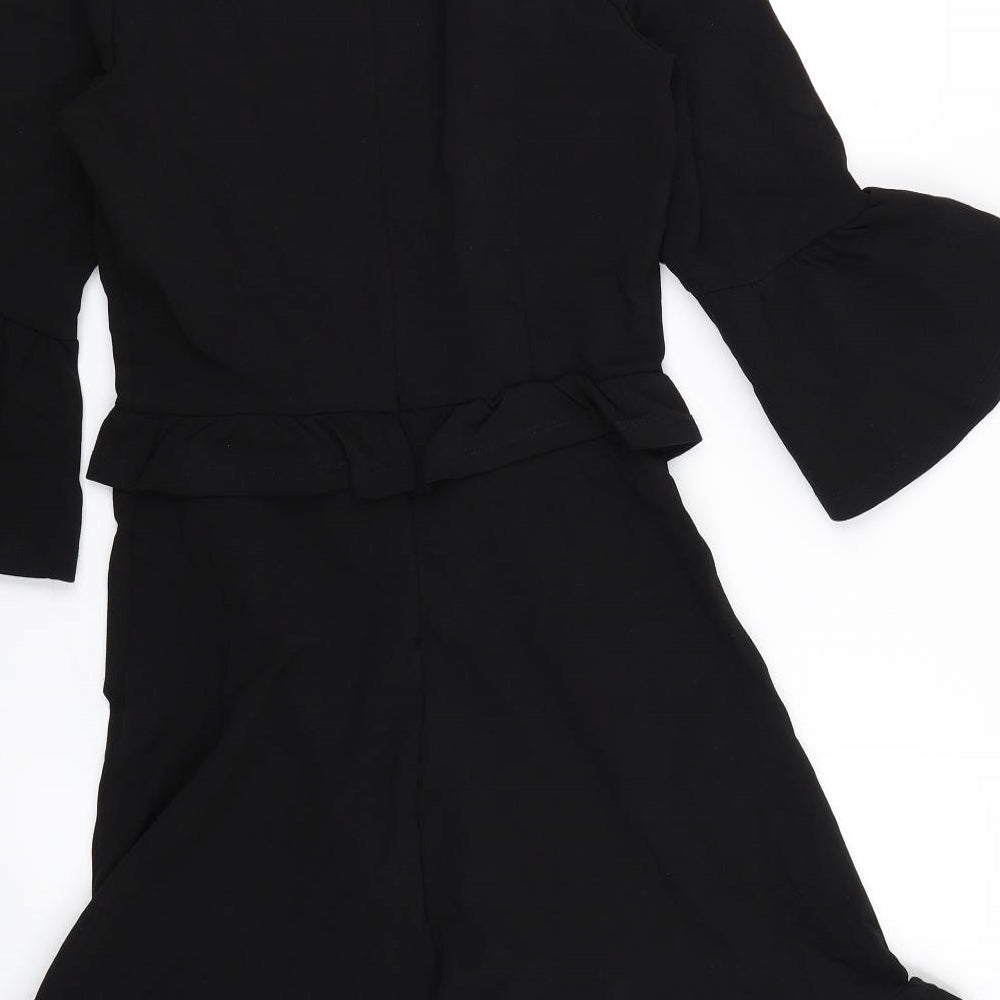 Very Womens Black Fit & Flare Size 8