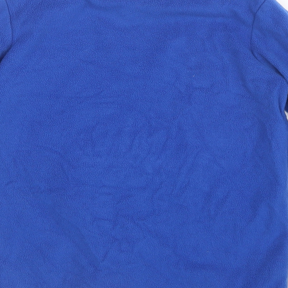 PJ Collections Boys Blue Geometric Pyjama Top Size 9-10 Years - Football