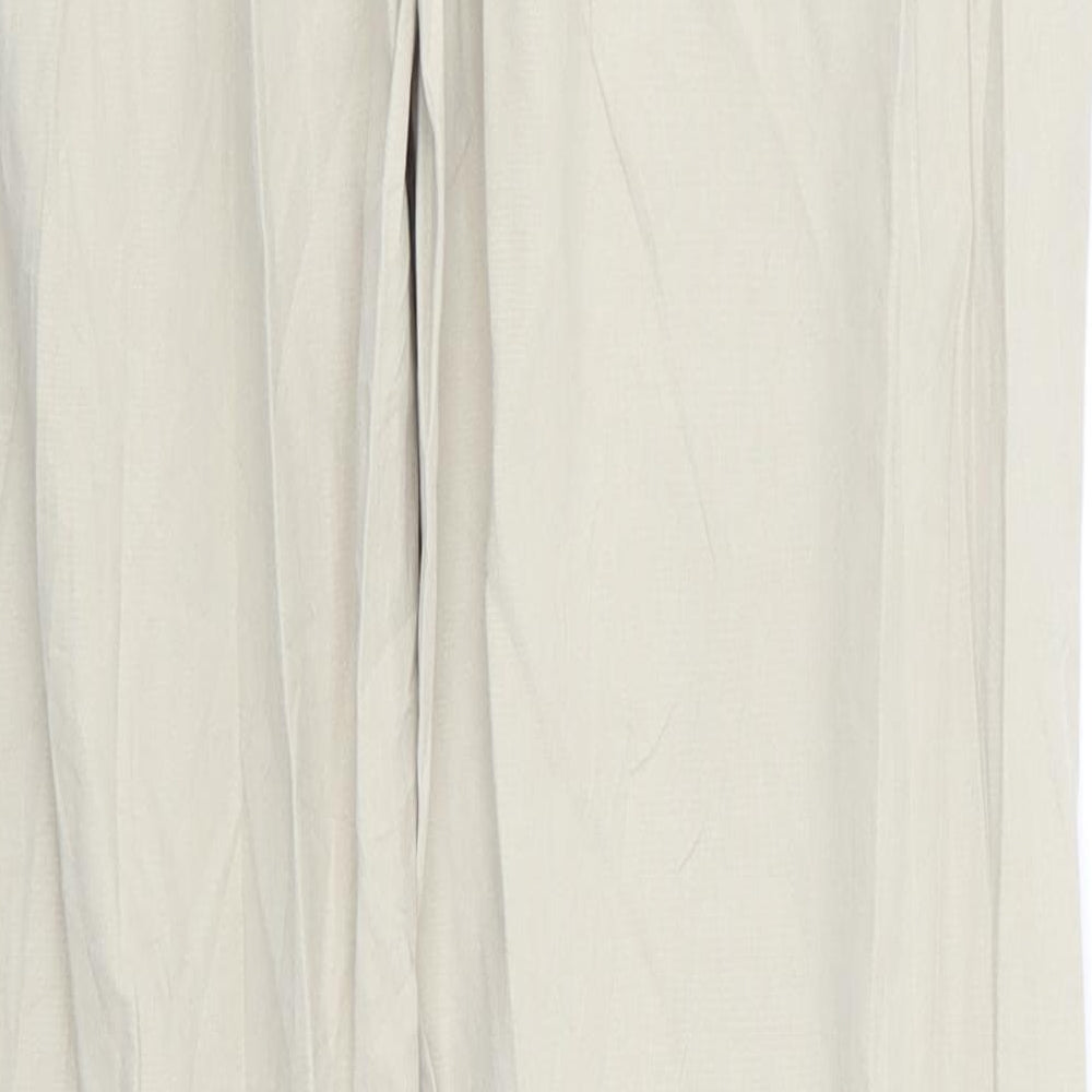 camaieu Womens Beige Chino Trousers Size 28 in L29 in