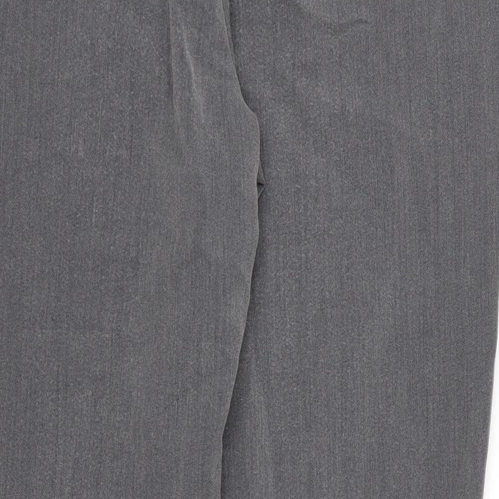 Classics Womens Grey Trousers Size 14 L27 in