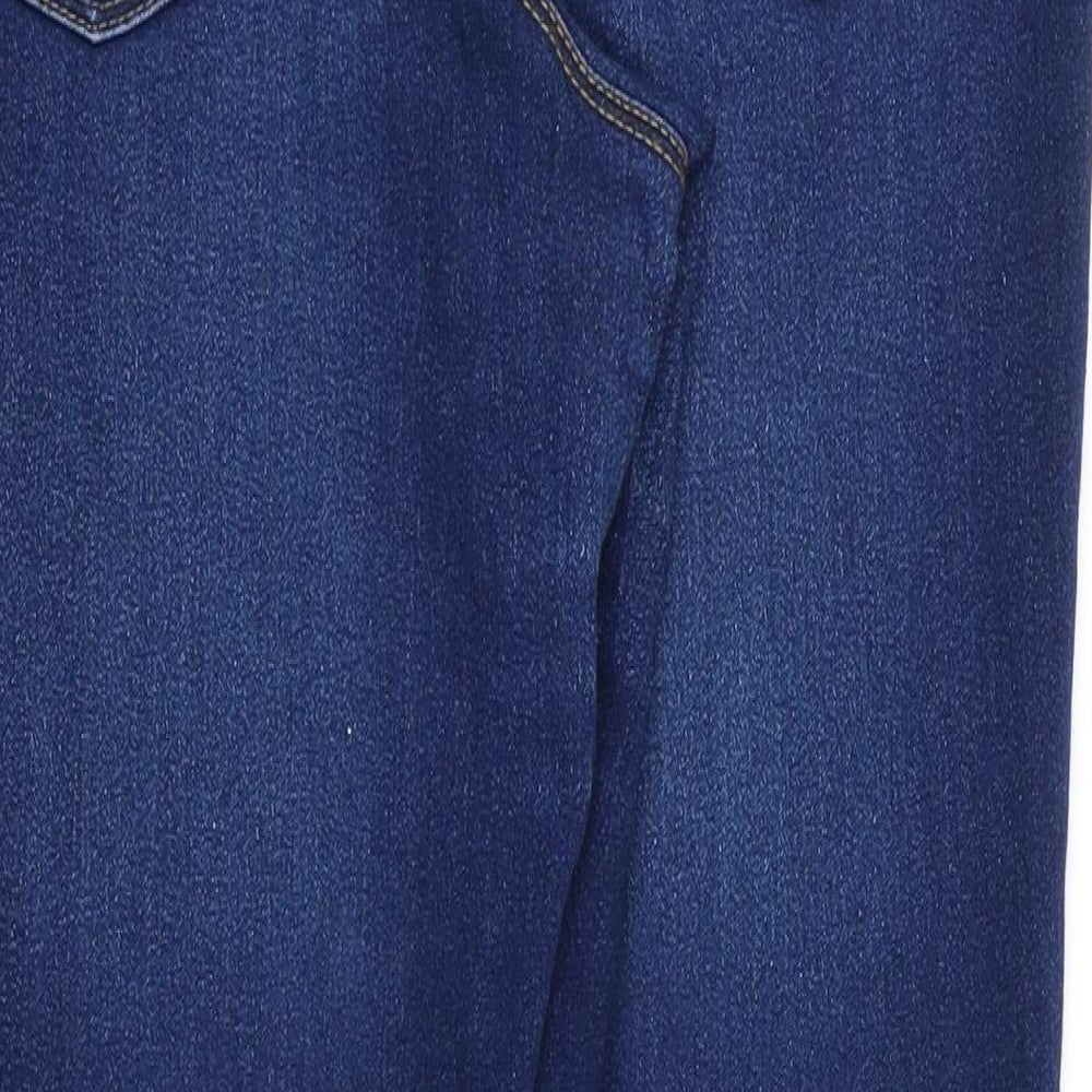 denim and co Womens Blue Skinny Jeans Size 12 L25 in