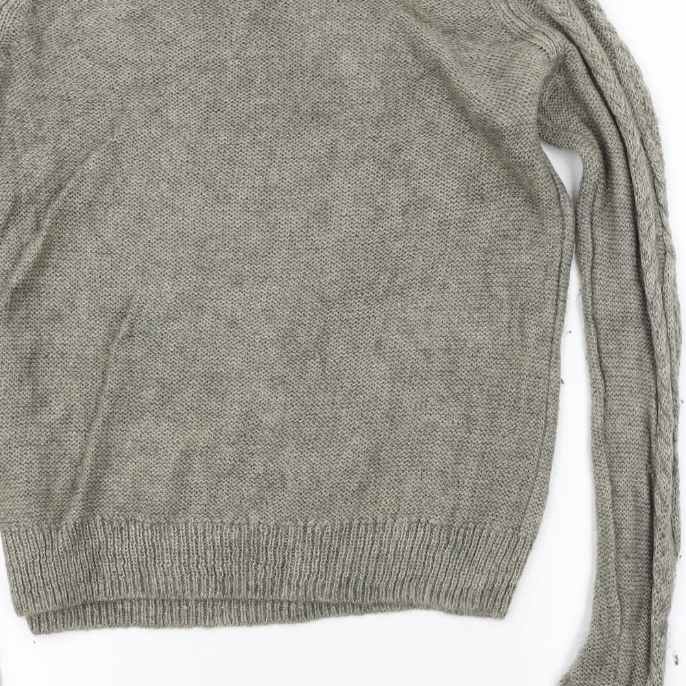 H&M Womens Grey Pullover Jumper Size L