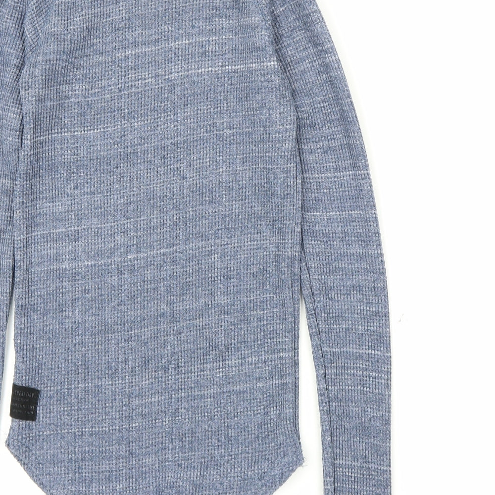 Primark Womens Blue Pullover Jumper Size XS
