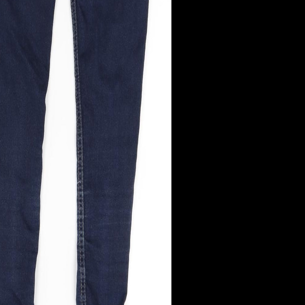 Divided Womens Blue Denim Jegging Jeans Size 6 L29 in