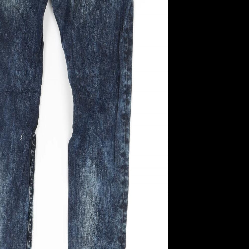 Croker Womens Blue Denim Skinny Jeans Size 10 L29 in
