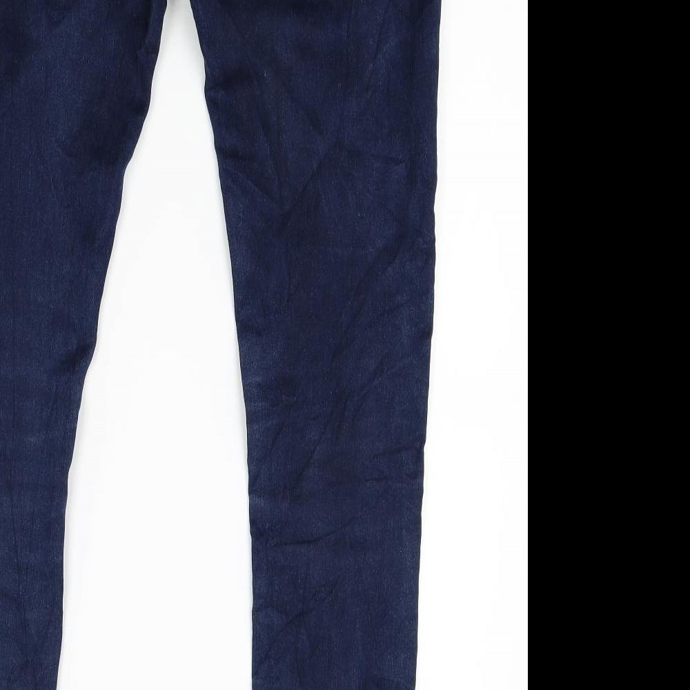 R jonco Womens Blue Denim Skinny Jeans Size 10 L28 in