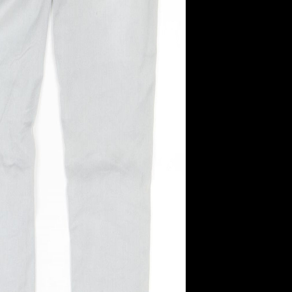 Matalan Womens Grey Denim Skinny Jeans Size 10 L25 in