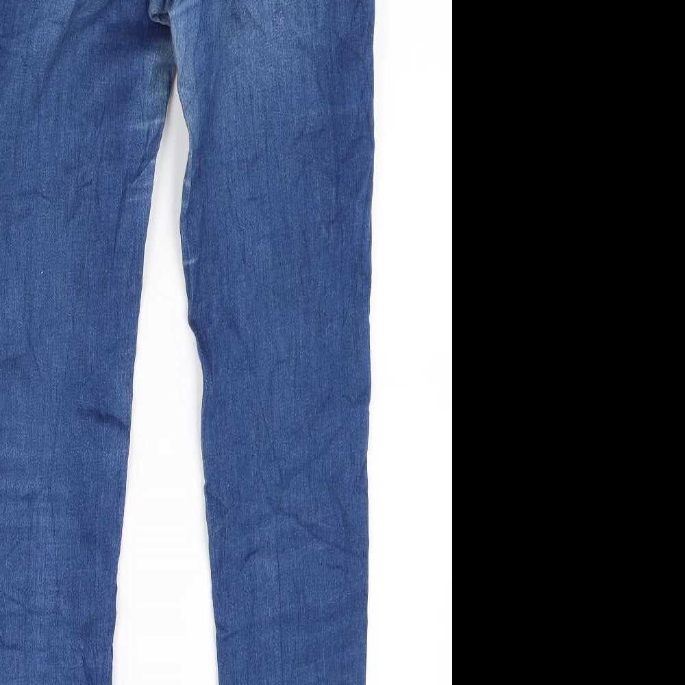 Gina Tricot Womens Blue Denim Skinny Jeans Size M L27 in